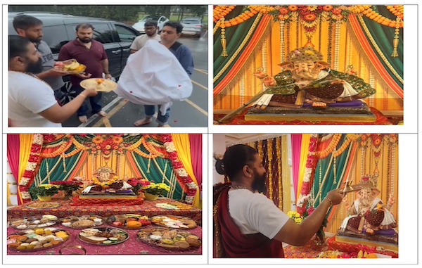 Shivalaya Temple Celebrates Ganesh Chaturthi With Devotion And Youthful Spirit