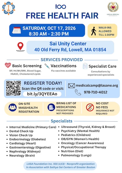 Love All Serve All - Free Health Fair