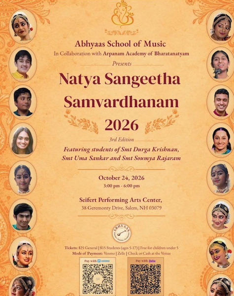 Natya Sangeetha Samvardhanam 2026