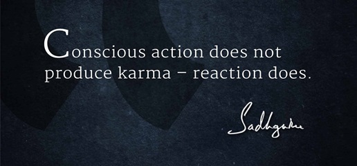 Image result for isha foundation sadhguru karma