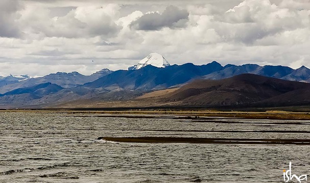 The South Face of Kailash, View from Manasarovar